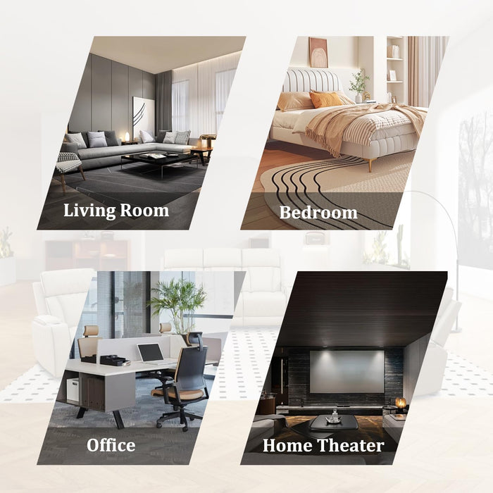 Power Reclining Sofa Set, Living Room Furniture Set with USB Ports, Leather Recliner Couches Set for Living Room/Apartment/Office/Home Theather (Khaki, Sofa+Loveseat+Chair)