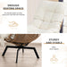 Swivel Wicker Chair PE Rattan Chair with Cushion, Oversized Patio Lounge Chair for Outdoor, Indoor, Balcony, Backyard, Garden, Living Room, Beige