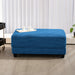 Corduroy Ottoman for Sectional Sofa, Navy