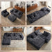 109-Inch L-Shaped Cloud Couch Modular Sectional Sofa