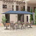 14FT Waterproof Patio Umbrella Outdoor Reversible Rectangular Large Market Umbrella