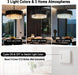 Premium Elegant Black 24 Inches Crystal Chandeliers