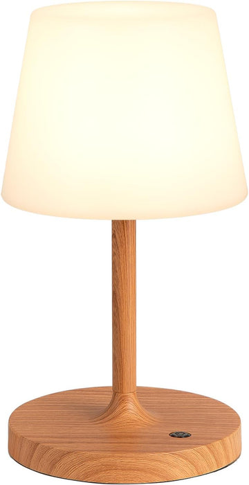 Cordless Shower Lamp Waterproof, Cordless Lamp with 4000Mah Battery, Rechargeable Table Lamp, Touch Dimmable Desk Light for Outdoor, Kitchen, Bathroom, Camping, Patio, IP54