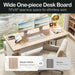 71Inch L Shaped Standing Desk With USB WalnutFinish