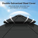 13' X 13' Outdoor Wood Gazebo, Hardtop Gazebo Permanent Wooden Pavilion with Galvanized Steel Double Roof, for Packyard, Garden, Deck, Cedar Wood