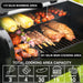 Electric Wood Pellet Grill & Smoker with Side Shelf, 456 SQ.IN Grill Capacity, 11LB Hopper, with PID Temperature Control (180-425°F) for Backyard Camping Bake and Roast, Black with Cover