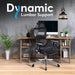 Ergopro Ergonomic Office Chair, Rolling Desk Chair with 4D Adjustable Armrest, 3D Lumbar Support, Blade Wheels, Mesh Computer Gaming Executive Swivel Chairs Chair (Black)