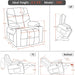 Power Lift Recliner Chair with Extended Footrest