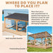 20' X 10' Outdoor Wood Gazebo for Patio, Large Outdoor Lean to Hardtop 10X20 Cedar Pergolas and Gazebos Clearance, Wall Mounted Wooden Gazebo Heavy Duty Awnings for Patio, Decks, Backyard