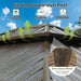 8x10Ft Hardtop Galvanized Steel Patio Gazebo Brown
