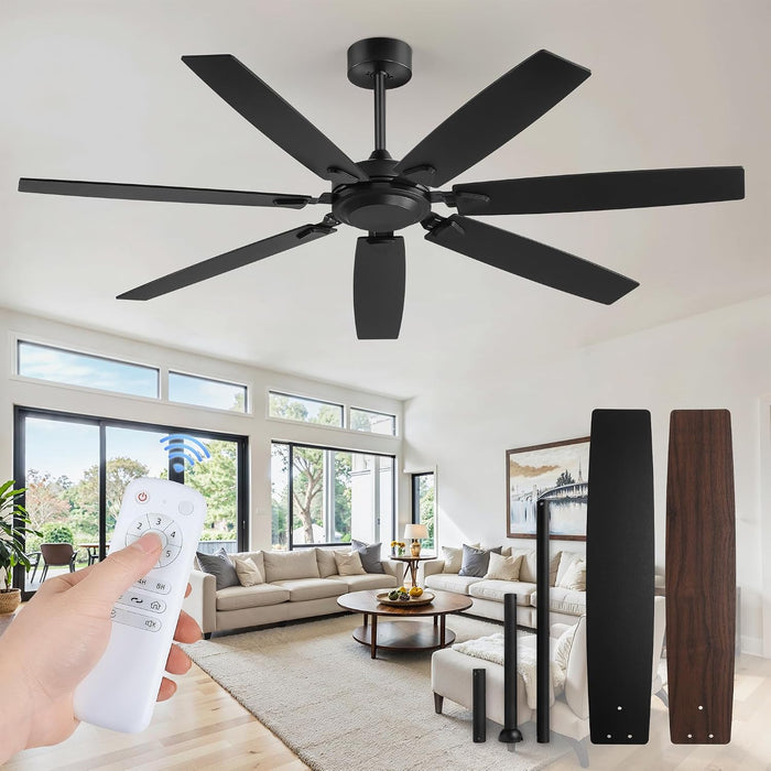 Architectural 62 Inch Weatherproof Ceiling Fan Remote