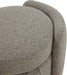 Couture Collection Danianna Light Brown Boucle Storage Ottoman (Fully Assembled)