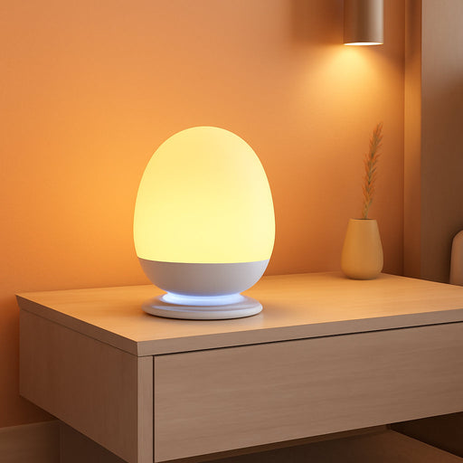 Night Lights for Kids Room, Baby Night Light with Stable Charging Pad, Dimmable Kids Night Light with 1H Timer & Touch Control, ABS+PC LED Egg Lamps for Breastfeeding, up to 200H