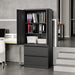 Locking Metal Lateral File Cabinet for Home Office