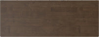 Harper 52" Tall Solid Wood 9-Cube Bookcase in Walnut Brown | Mid-Century Modern Cube Organizer with Angled Frame and Tapered Legs for Living Room or Office; Bookshelf, Shelving Unit.