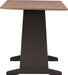 Black and Pecan Breakfast Dining Set Ardmore Nook
