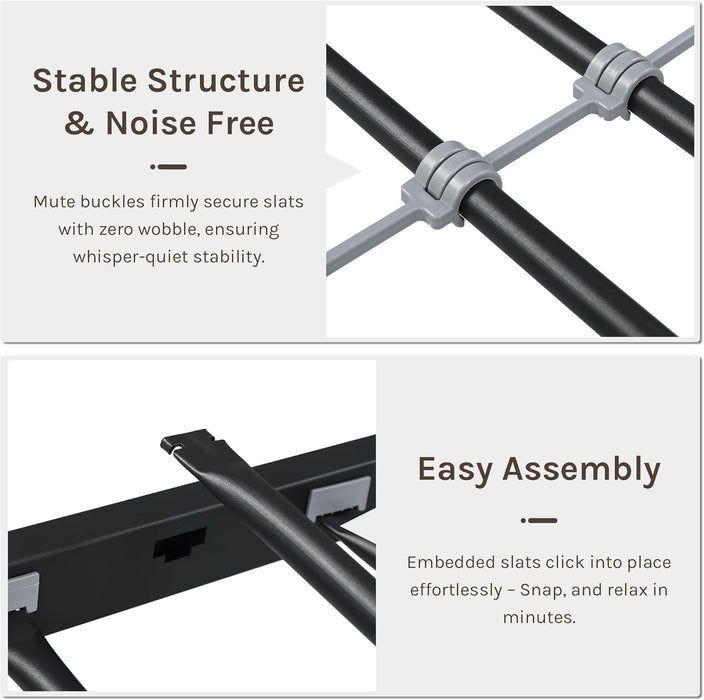 Twin Over Twin IndustrialGradeSteel BunkBed BlackFinish