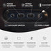 Power Reclining Sofa with Adjustable Headrest, Home Theater Seating with LED Light/Armrest Storage/Outlet/Side Pocket/Type-C USB, Power Loveseat Recliner Sofa for Home Theater