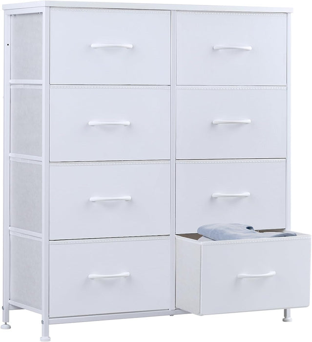 Fabric Dresser with 8 Bins