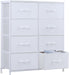 Fabric Dresser with 8 Bins