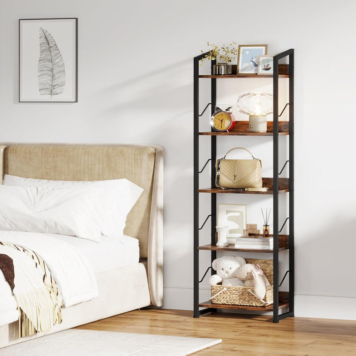 Tall 5 Tier BookshelfUnit Edge Protection Industrial