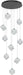 10-Lights LED Staircase Chandelier Modern Foyer Chandeliers Large Chandelier for High Ceilings,Crystal Pendant Light for Living Room Stairwell Dining Room Entryway