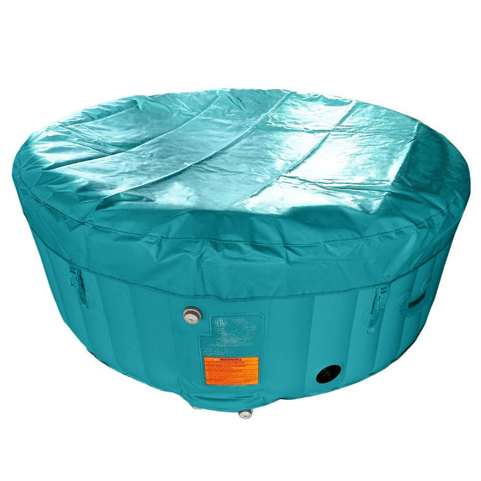 ALEKO Inflatable Improved Version 4 Prs Hot Tub 210 Gallon up to 120 Bubble Jets