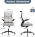 Executive Home Office Chair, Ergonomic Computer Desk Chair, Mesh