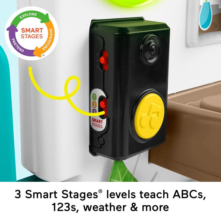 Baby Learning Toy Laugh & Learn Ultimate Playhouse with Smart Stages & 9 Pretend Play Accessories, Infants & Toddlers Ages 6+ Months