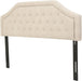 Angelica Headboard, King / Cal King, Light Beige