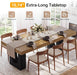 78.7" Rectangular Dining Table for 6-8 People