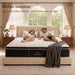 12 Inch King Mattress,Hotel Luxury Hybrid Mattress in a Box, Pocket Innerspring for Motion Isolation, 365-Night Trial & Forever Warranty