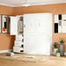 Fullsize Murphy Bed With Integrated Wardrobe Storage