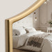 Gold Scalloped Wall Mirror: 47"X31" Large Wooden Fireplace Mirror