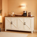 VASAGLE Buffet Cabinet, Coffee Bar, Adjustable Shelf