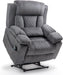Big Man Power Lay Flat Lift Recliner Chair,Grey