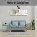 Shatterproof Kids Wall Mirror Tiles, 4Pcs 10"X10" Self Adhesive Acrylic Mirror, Unbreakable Plastic Mirrors for Toddler, Frameless Small Mirrors, Plexiglass Long Mirrior for Classroom,Children'S Room