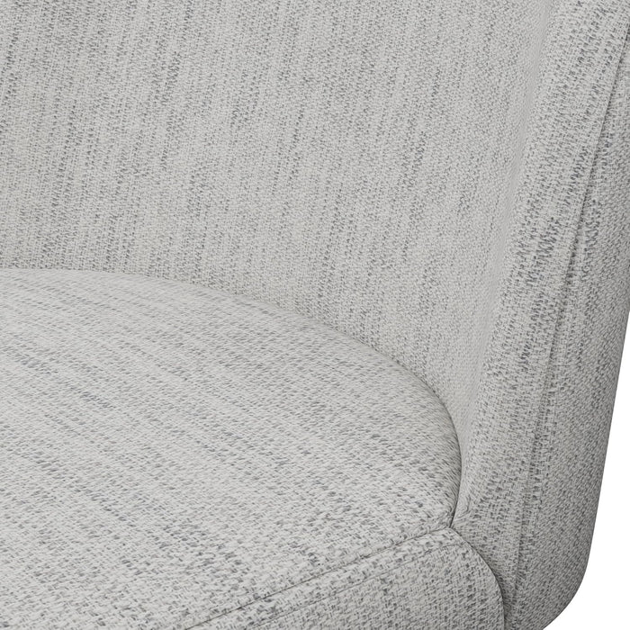 Counter Height Bar Stools Set of 3, 26 Inch Upholstered 360°Swivel Barstools with Back and Metal Legs, Linen Fabric Counter Stools for Kitchen Island, Dining Room, Pub, Light Grey