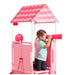 Play & Fold Away Princess Castle Slide Toddler Playhouse, Pink