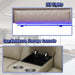 Power Sectional Reclining Sofa Set, Living Room Furniture Sets,Breathing Leather Reclining Sectional Couch with Storage Console/Cup Holder/Led Light for Living Room