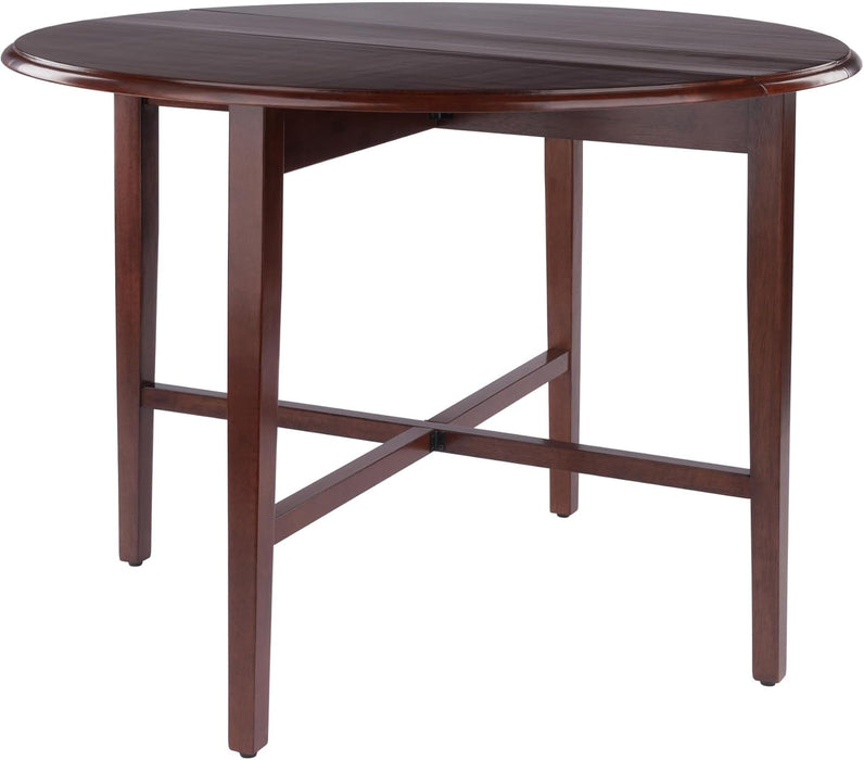Expandable Collapsible Double Leaf Dining Table Compact