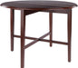 Expandable Collapsible Double Leaf Dining Table Compact