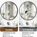 round Bathroom Mirror for over Sink 2 Pack 26" Black Circle Wall Mirror