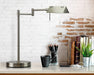 LED Pharmacy Table Lamp Brushed-Nickel Full-Range Dimming
