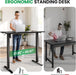 Adjustable Electric Standing Desk with Memory Presets - ShipItFurniture