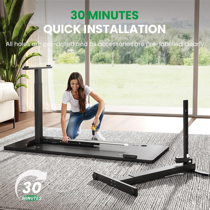 Adjustable Electric Standing Desk with Memory Presets - ShipItFurniture