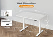 Adjustable Height Electric Standing Desk for Home Office - ShipItFurniture