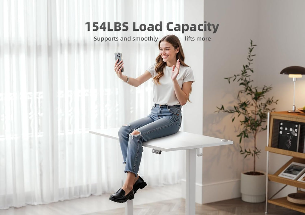 Adjustable Height Electric Standing Desk for Home Office - ShipItFurniture