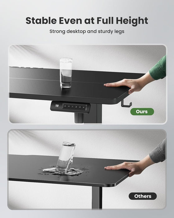 Adjustable Height Electric Standing Desk with Memory Presets - ShipItFurniture