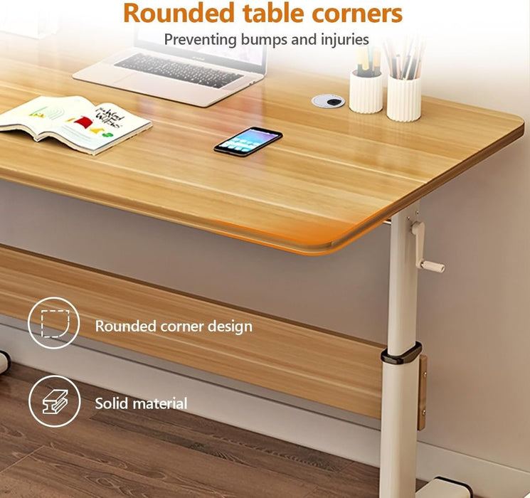 Adjustable Height Manual Standing Desk for Home Office - ShipItFurniture